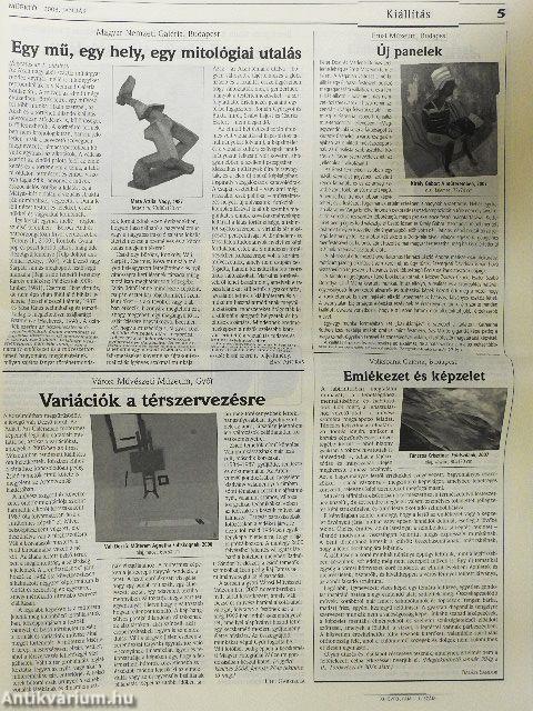 Műértő 2008. január-december + különszám