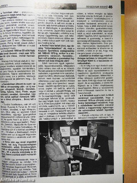 Magyar Edző 2003/1-4.