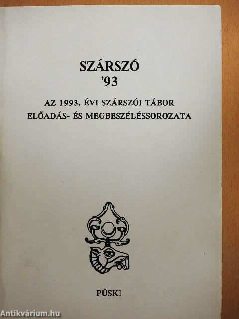 Szárszó '93