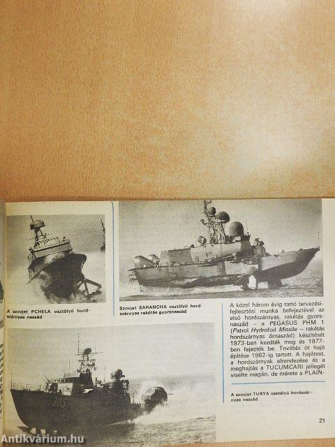 Hordszárnyas és légpárnás hadihajók