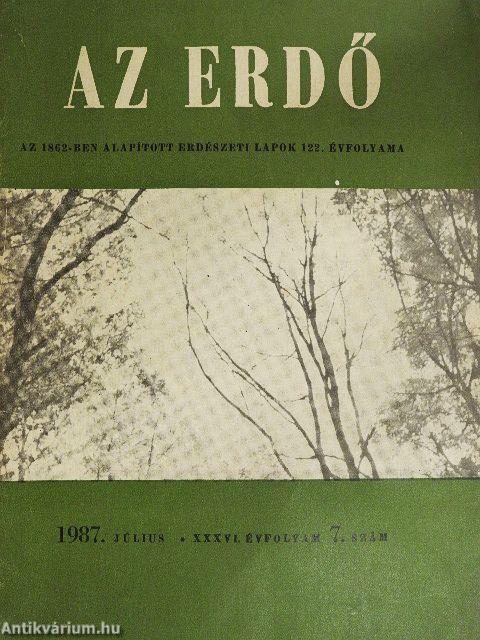 Az erdő 1987. július