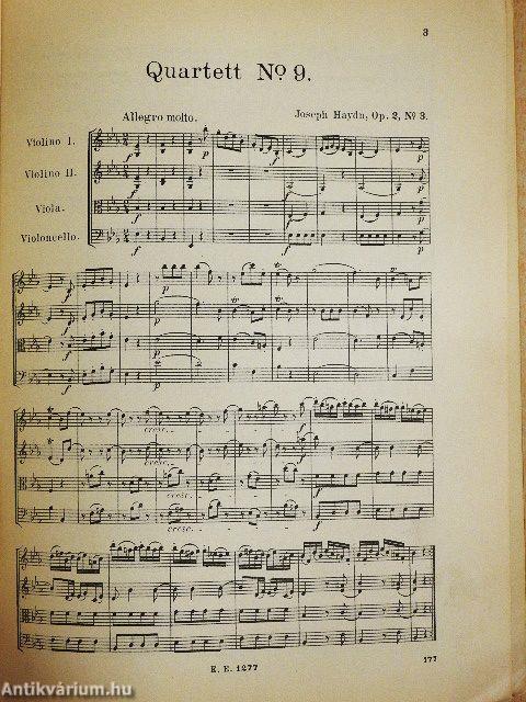 Quartett No. 9 Es-dur