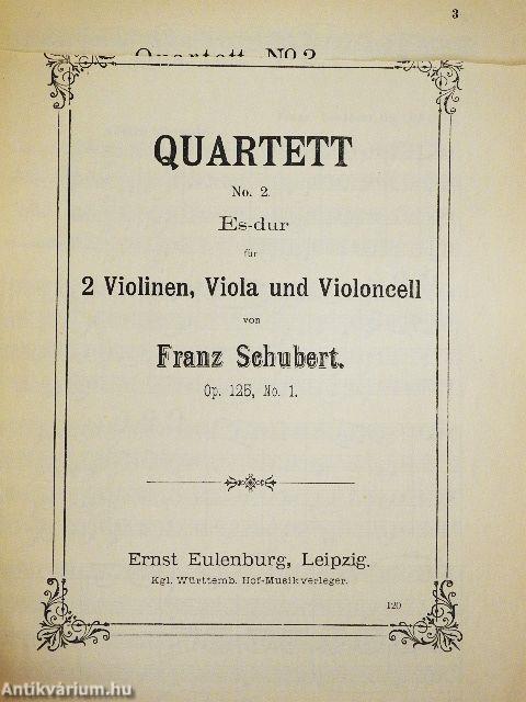 Quartett No. 2 Es-dur
