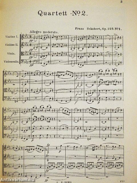 Quartett No. 2 Es-dur