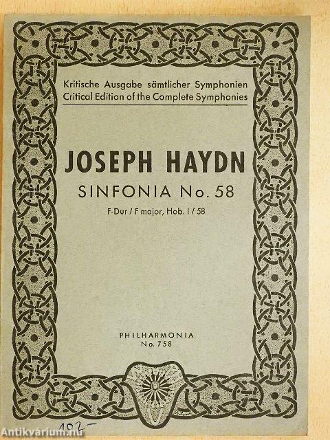 Sinfonia No. 58