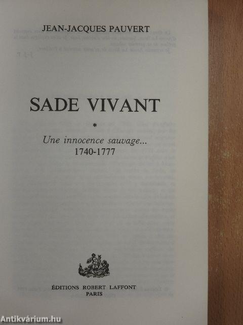 Sade vivant