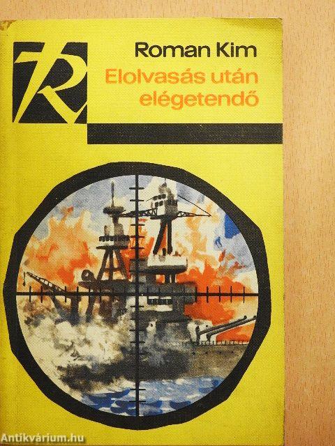 Elolvasás után elégetendő