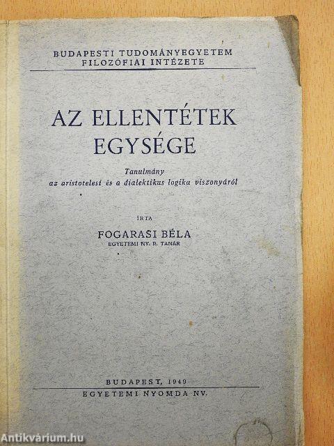 Az ellentétek egysége