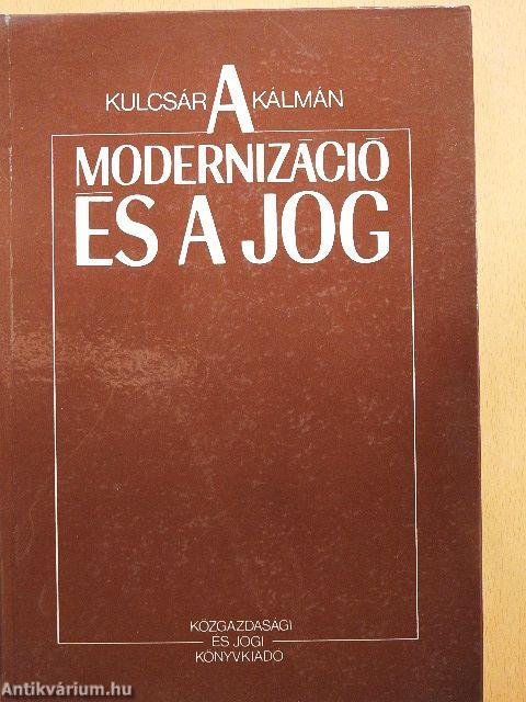 A modernizáció és a jog
