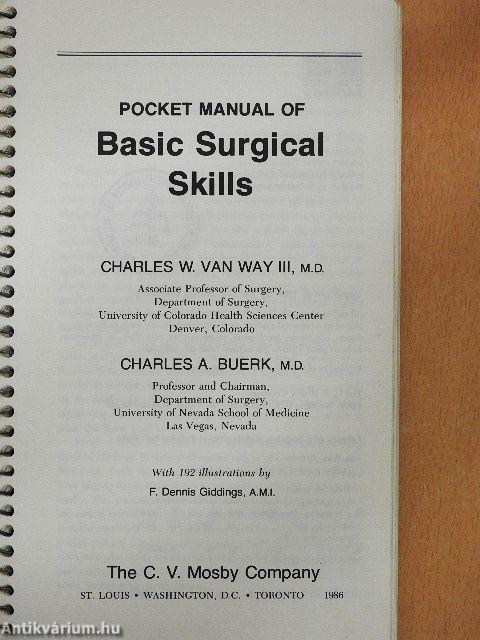 Pocket Manual of Basic Surgical Skills