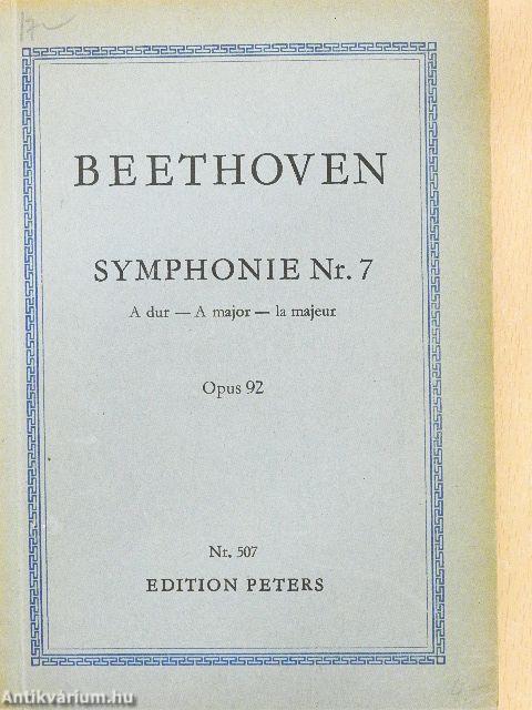Symphonie Nr. 7 A dur Opus 92