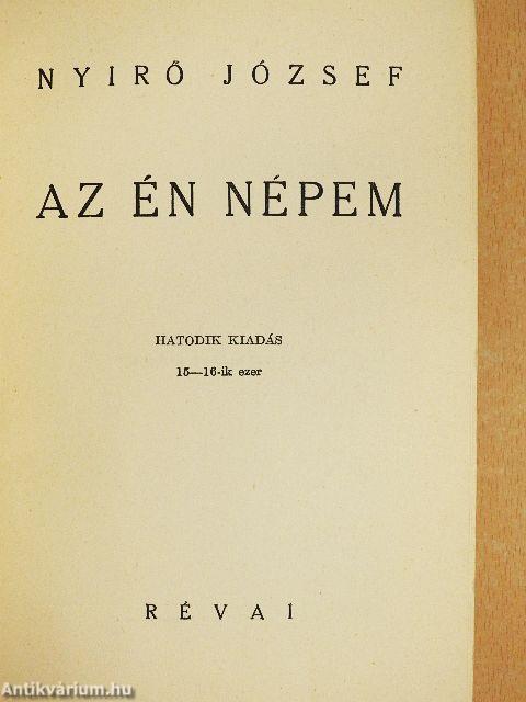 "9 kötet a Nyirő József munkái sorozatból (nem teljes sorozat)"