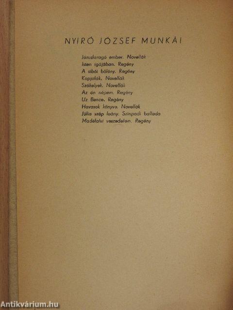 "9 kötet a Nyirő József munkái sorozatból (nem teljes sorozat)"
