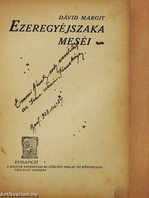 Ezeregyéjszaka meséi