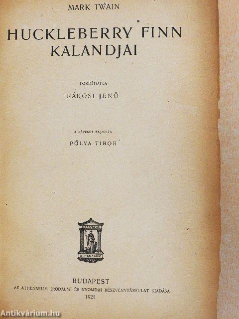 Huckleberry Finn kalandjai