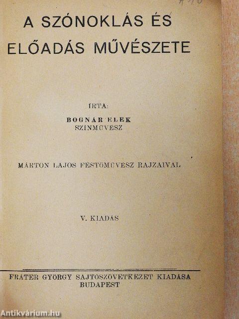 A szónoklás és előadás művészete