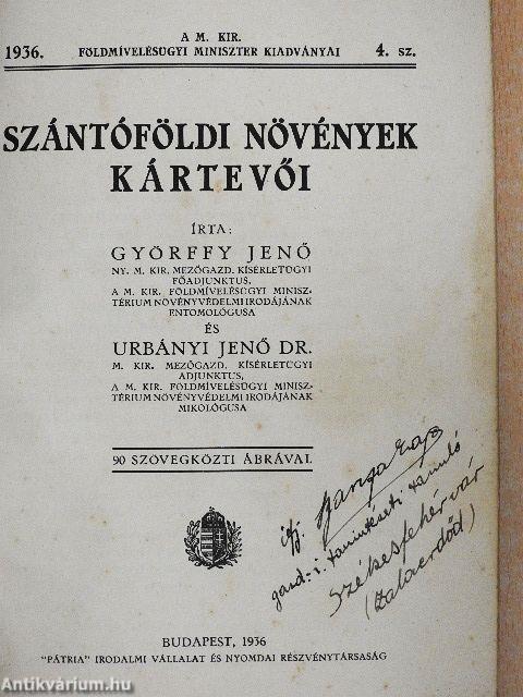 Szántóföldi növények kártevői