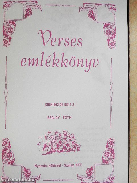 Verses emlékkönyv