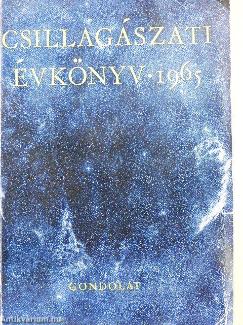 Csillagászati Évkönyv 1965