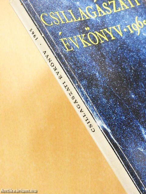 Csillagászati Évkönyv 1965