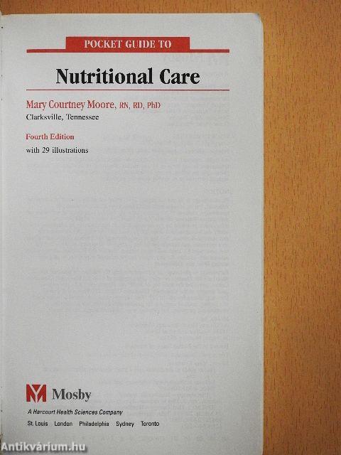 Pocket Guide to Nutritional Care