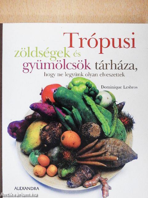 Trópusi zöldségek és gyümölcsök tárháza, hogy ne legyünk olyan elveszettek