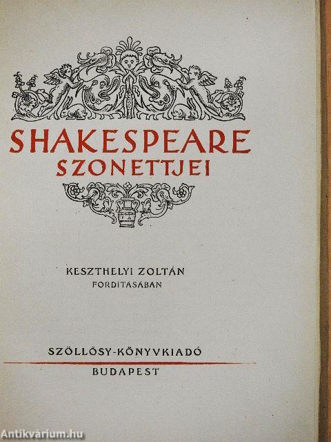 Shakespeare szonettjei