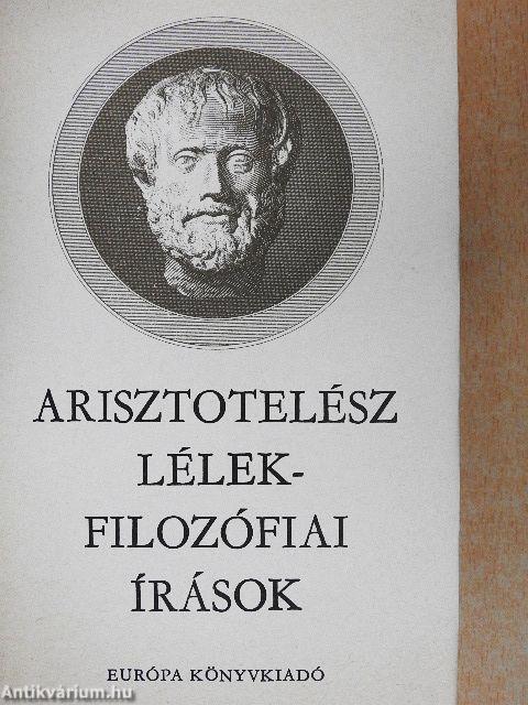 Lélekfilozófiai írások