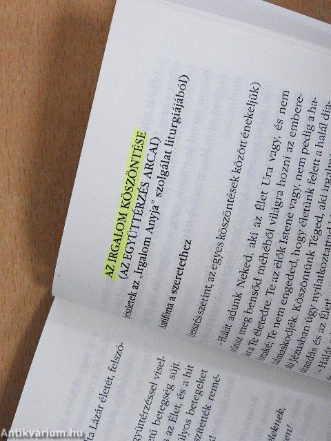 Imádkozzunk közösségben, imádkozzunk gyógyulásért