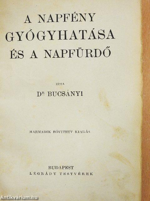 A napfény gyógyhatása és a napfürdő