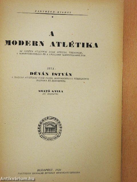 A modern atlétika