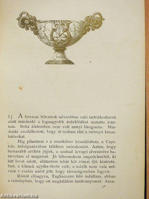 Benvenuto Cellini önéletirása II.