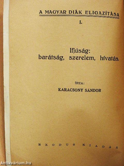 Barátság és szerelem