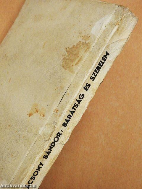 Barátság és szerelem