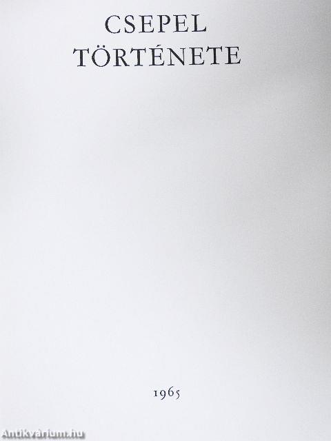 Csepel története
