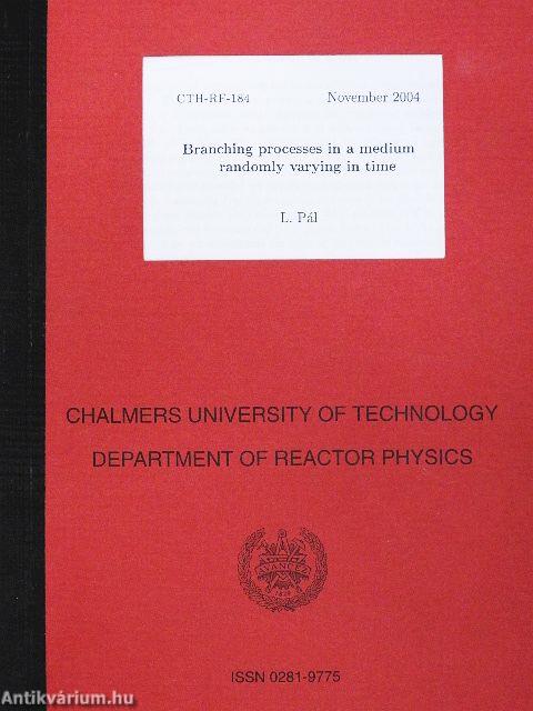 Branching processes in a medium randomly varying in time