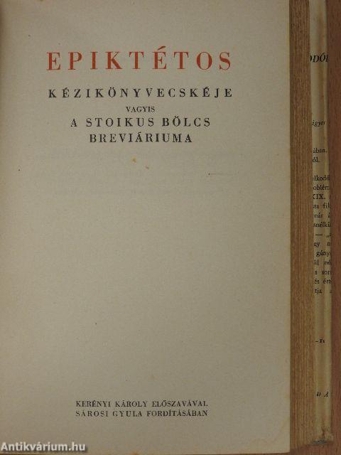 Nagy gondolkodók I.