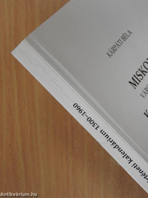 Miskolci várostörténeti kalendárium