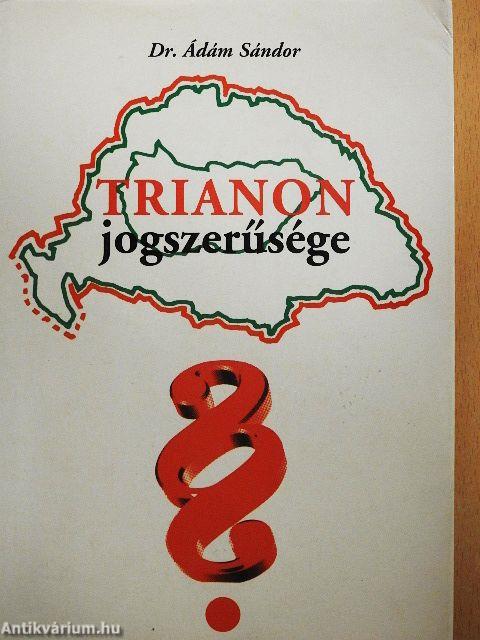 Trianon jogszerűsége