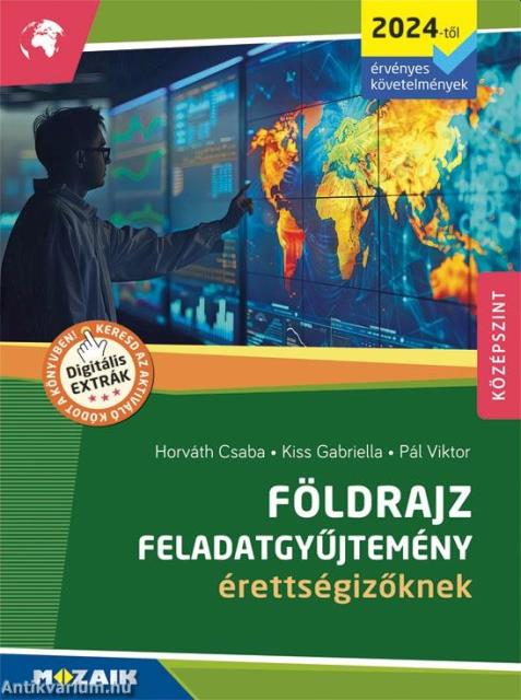 Földrajz feladatgyűjtemény érettségizőknek - középszint - MS-3331U