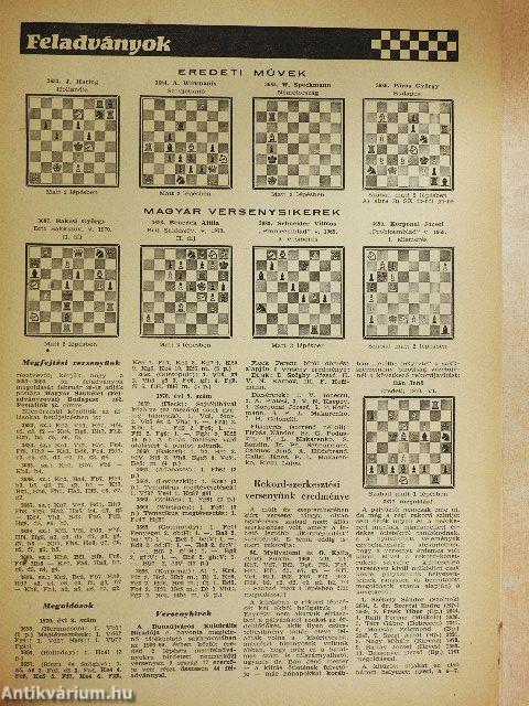 Magyar Sakkélet 1971. január-december