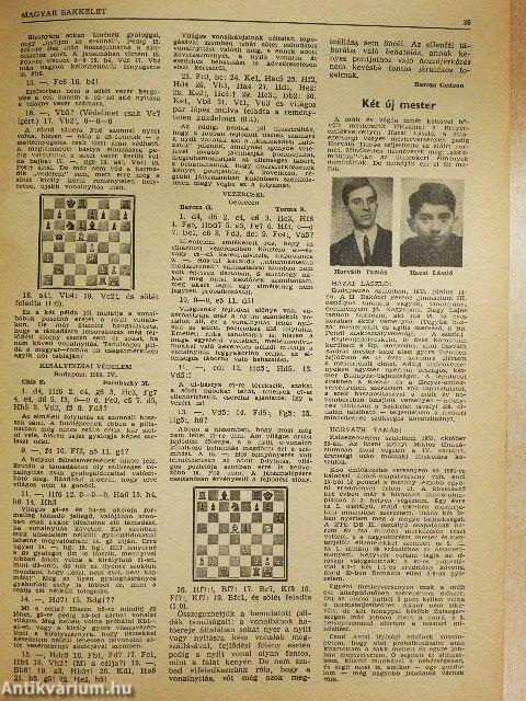 Magyar Sakkélet 1970. (nem teljes évfolyam)