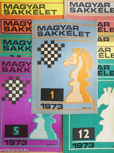 Magyar Sakkélet 1973. (nem teljes évfolyam)