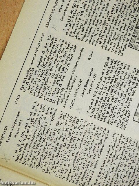 Magyar Sakkélet 1973. (nem teljes évfolyam)