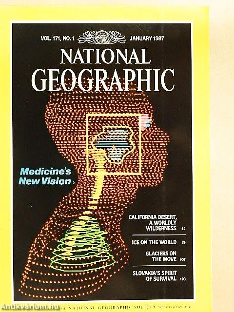 National Geographic January-December 1987.