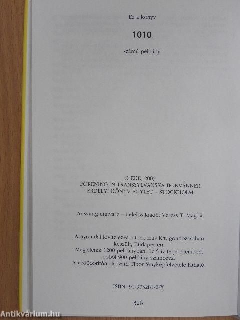 Túlélő falvak (számozott, dedikált példány)