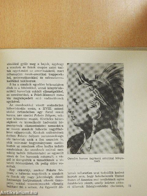 Indiánok hadiösvényen