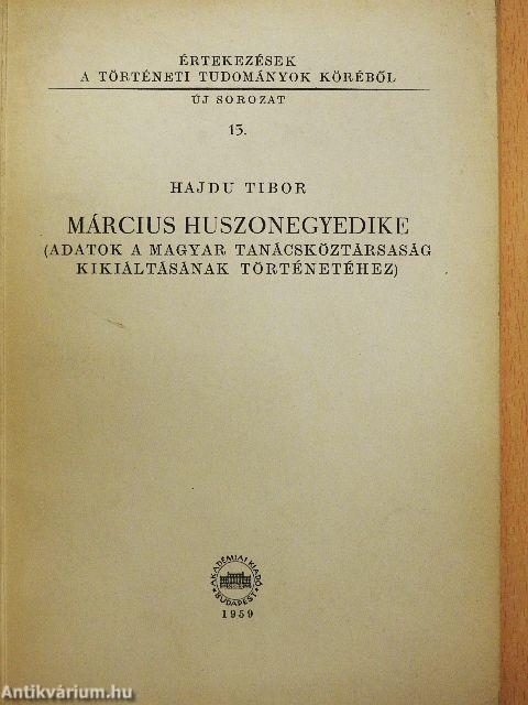 Március huszonegyedike