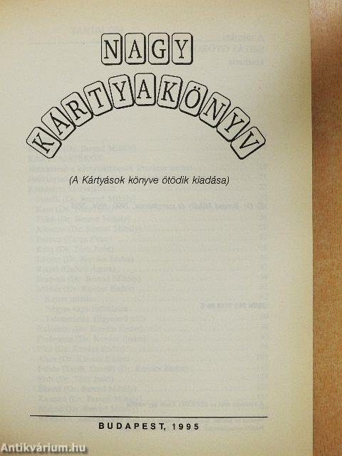 Nagy kártyakönyv
