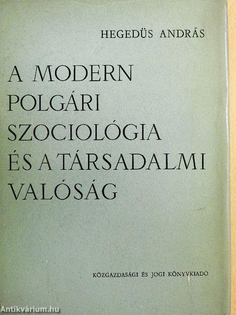 A modern polgári szociológia és a társadalmi valóság